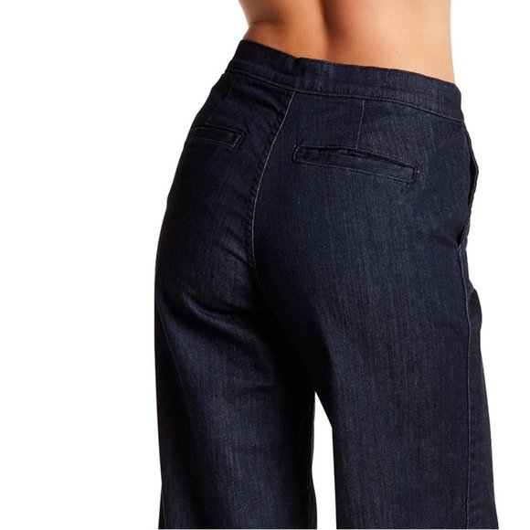 NWT! J.Crew Rayner Wide Leg Denim Trouser Sz 26 - Picture 6 of 6